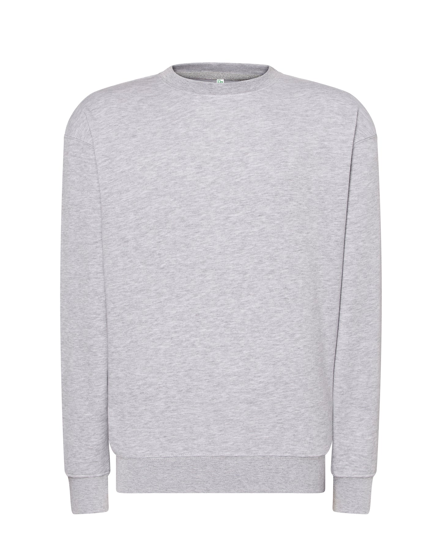 Crew Neck Sweatshirt - Ash Melange
