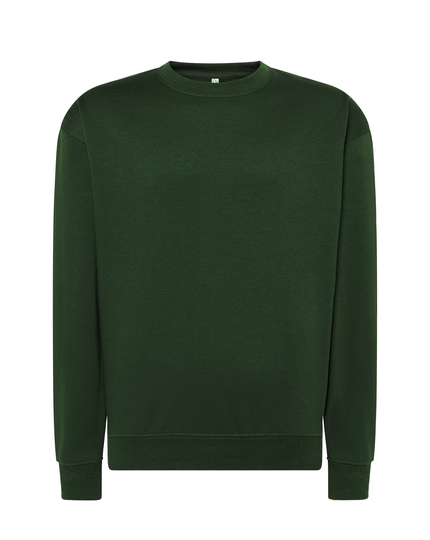 Crew Neck Sweatshirt - Bottle Green