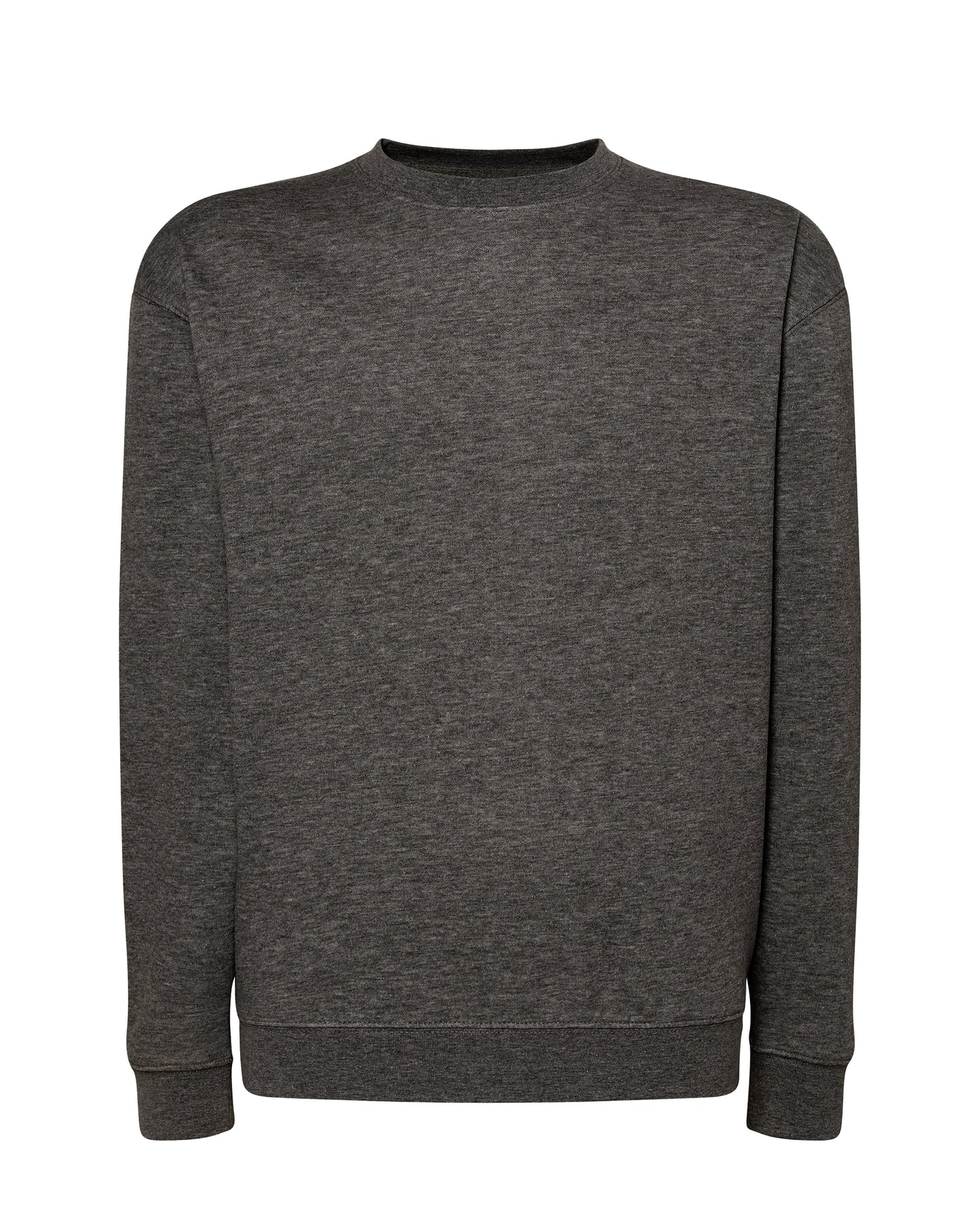 Crew Neck Sweatshirt - Charcoal Heather