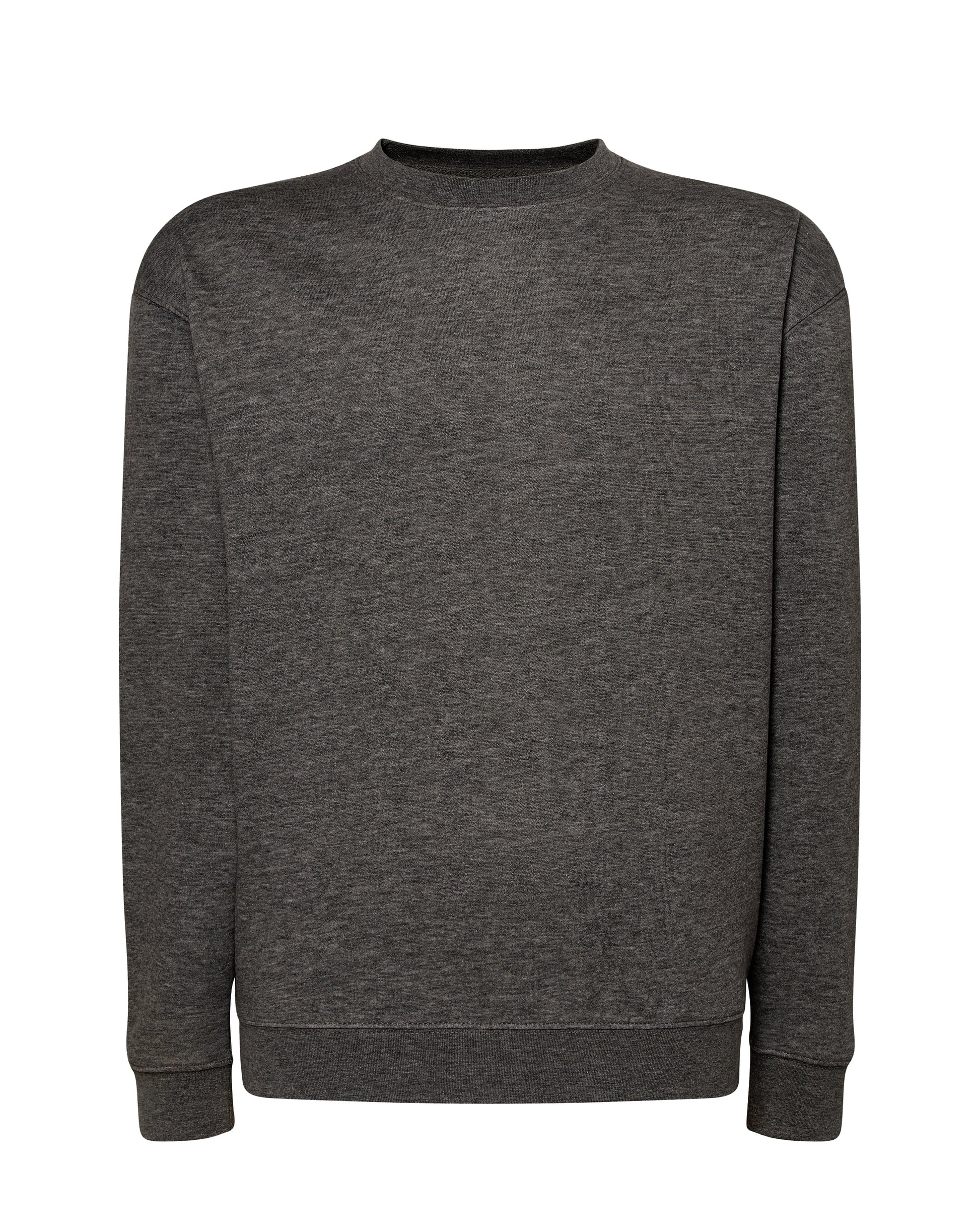 Crew Neck Sweatshirt - Charcoal Heather