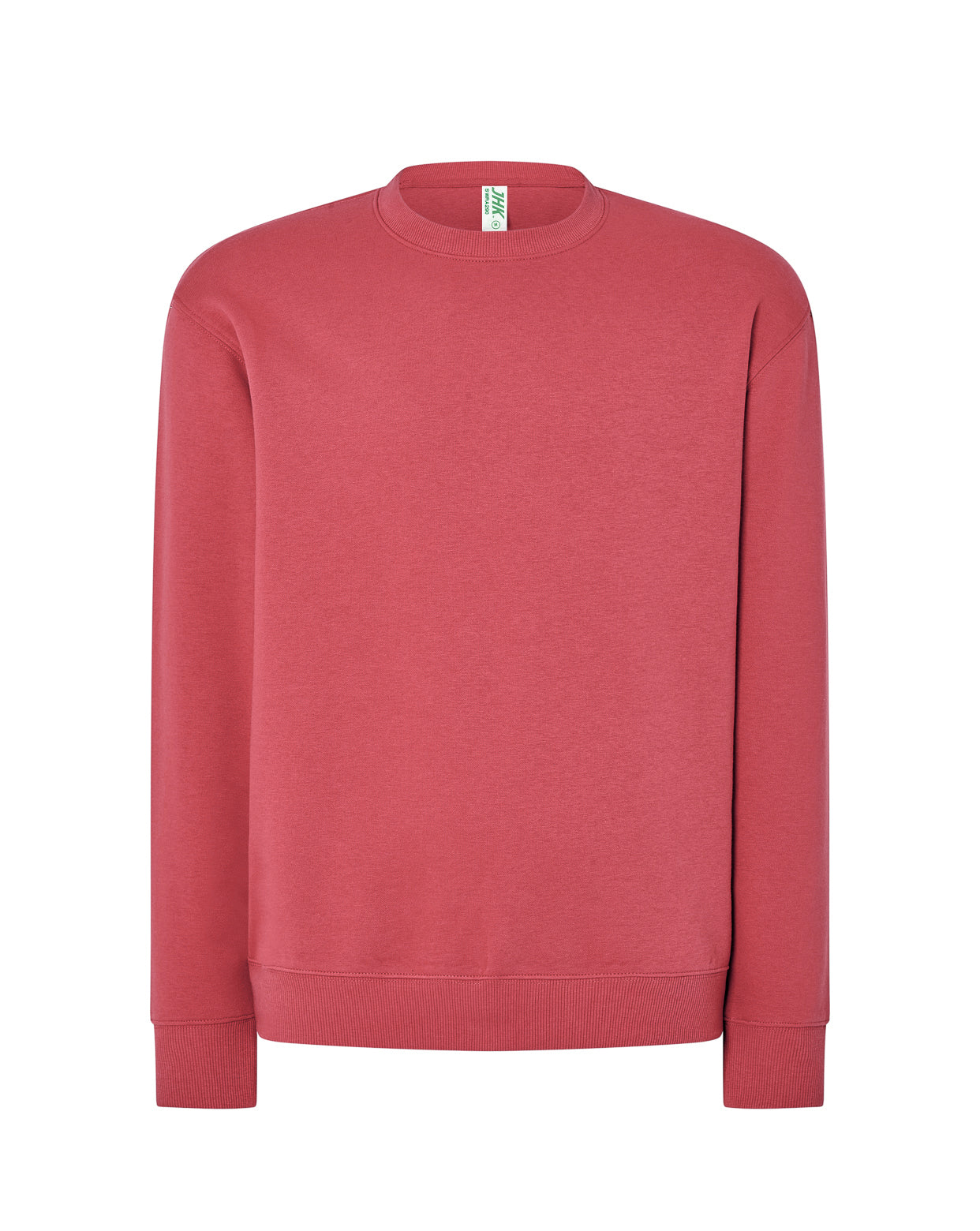 Crew Neck Sweatshirt - Canary Red