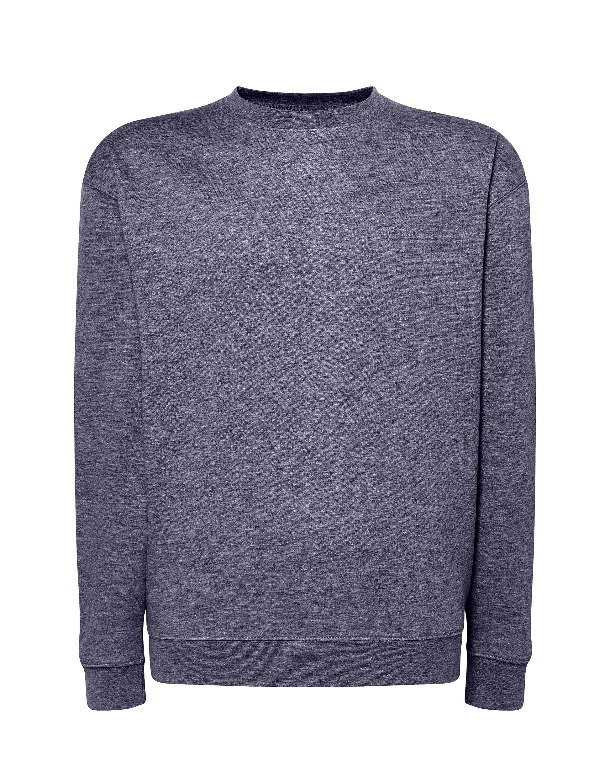 Crew Neck Sweatshirt - Denim Heather