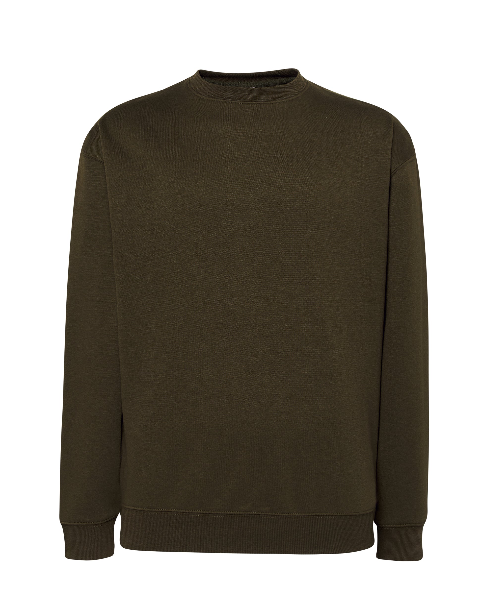 Crew Neck Sweatshirt - Khaki