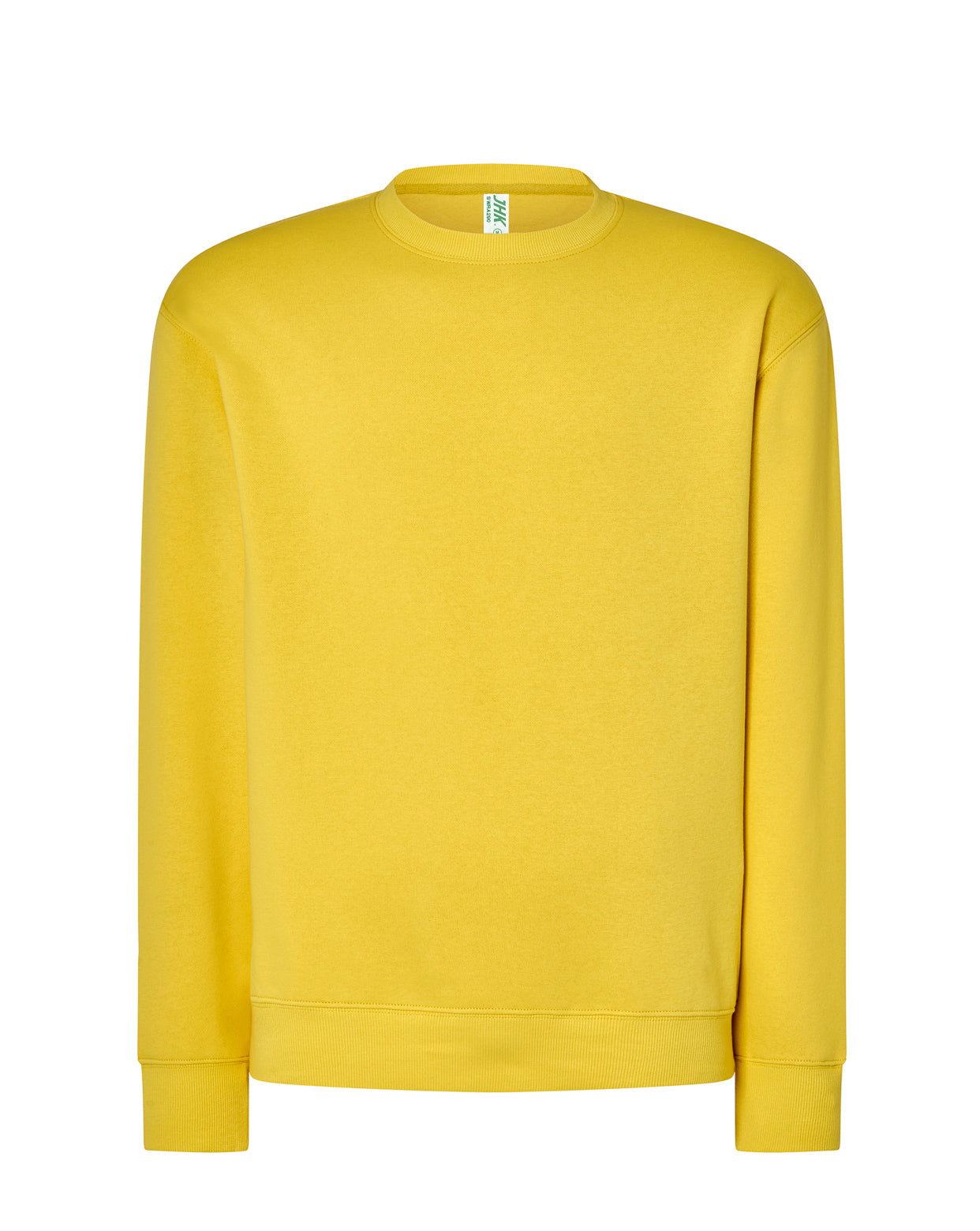 Crew Neck Sweatshirt - Lemon Yellow