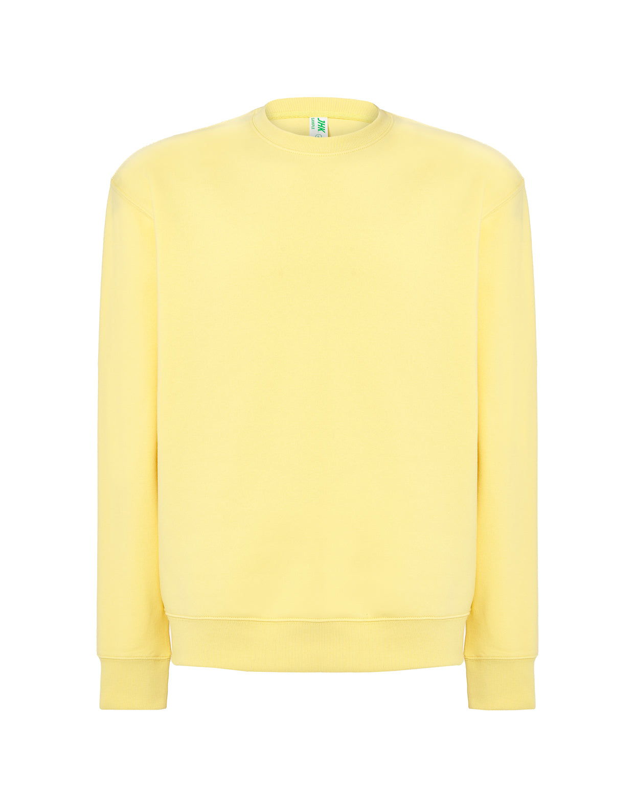 Crew Neck Sweatshirt - Light Yellow