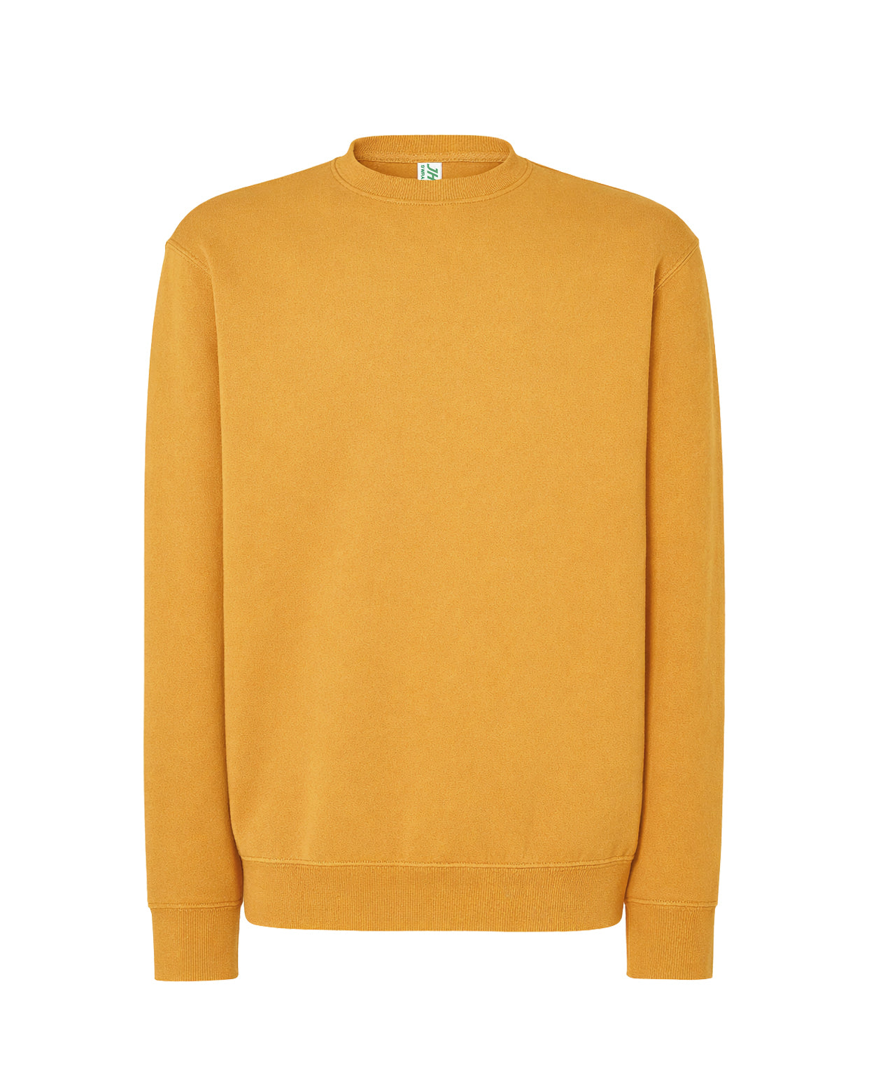 Crew Neck Sweatshirt - Mustard