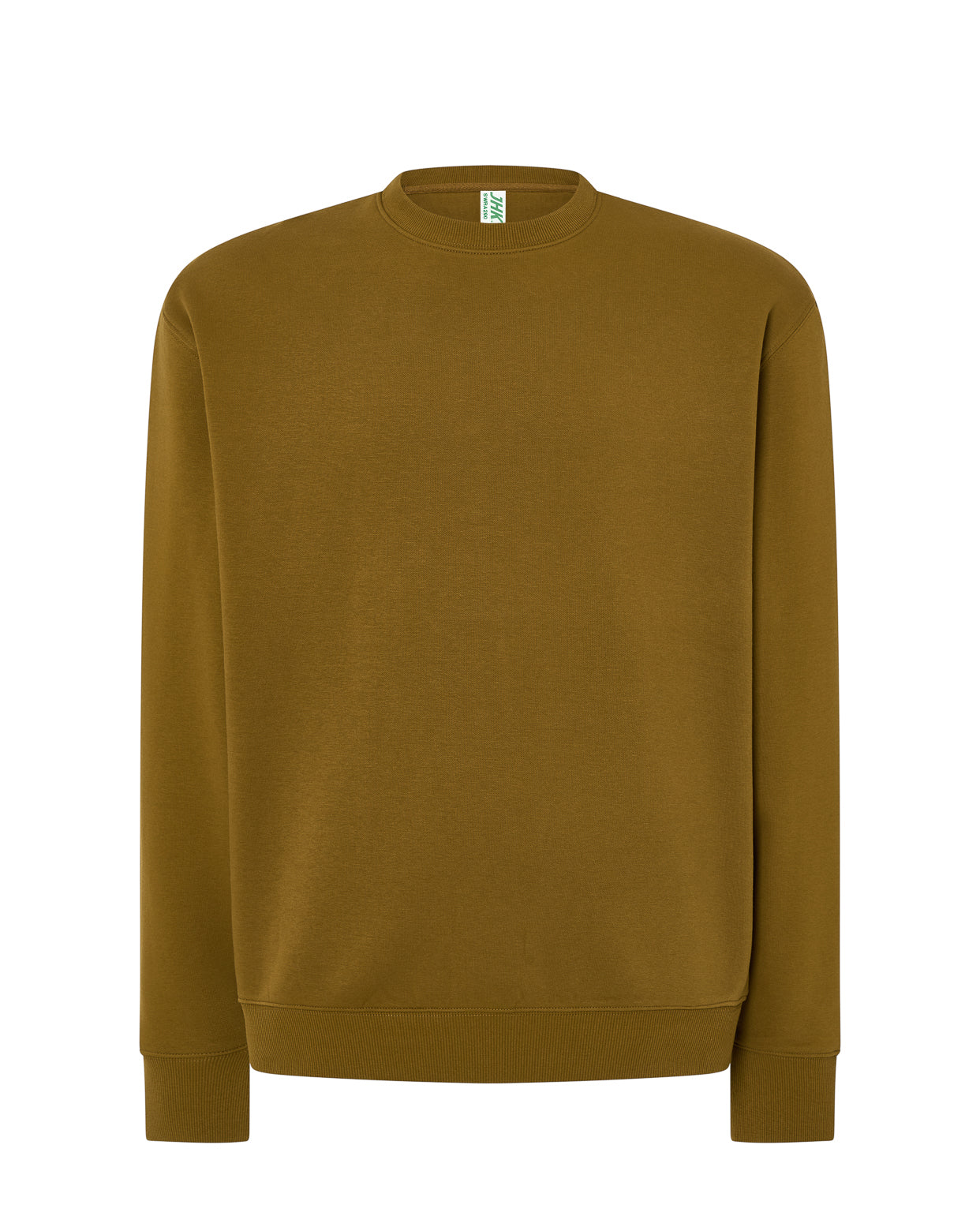 Crew Neck Sweatshirt - Ocher