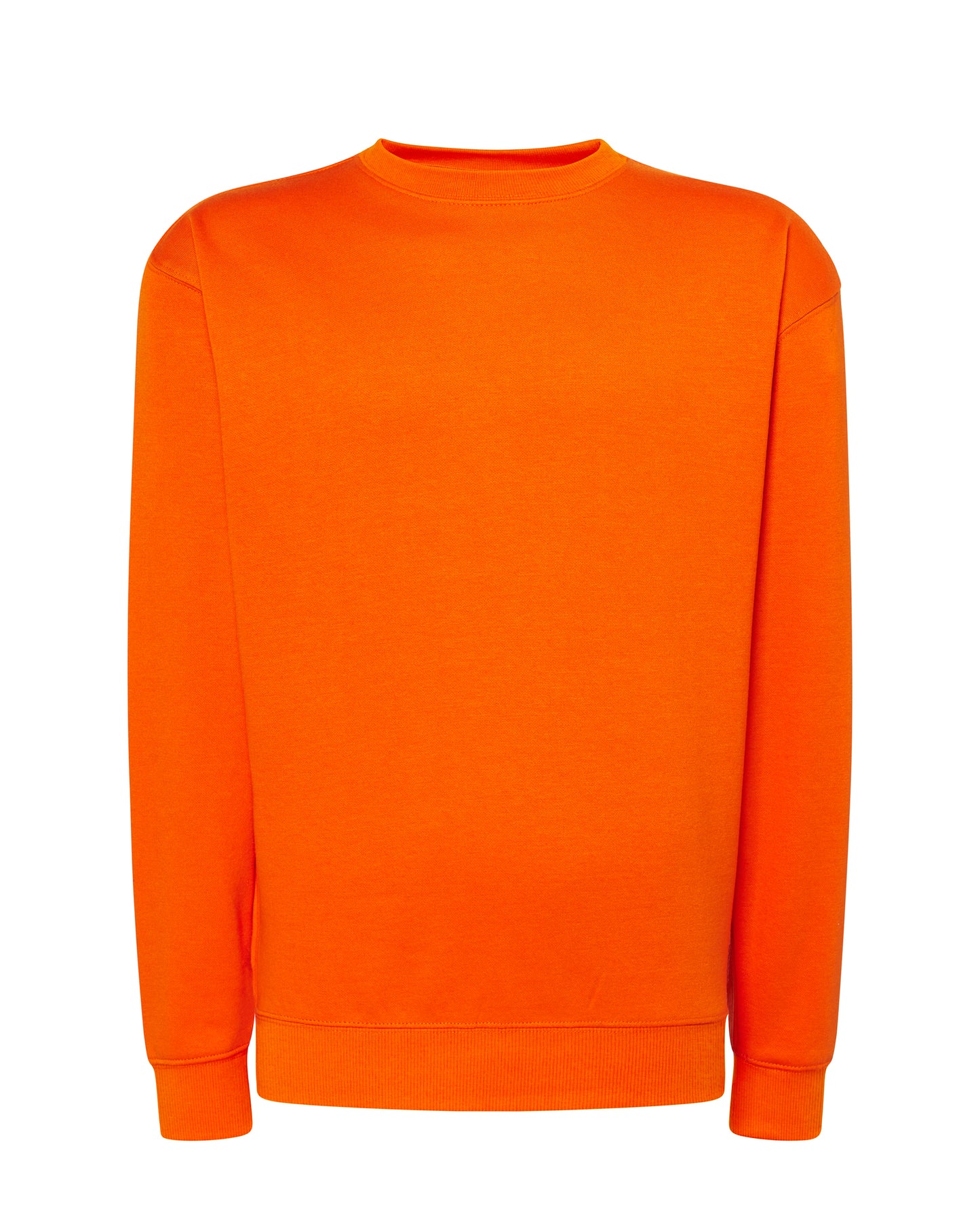 Crew Neck Sweatshirt - Orange