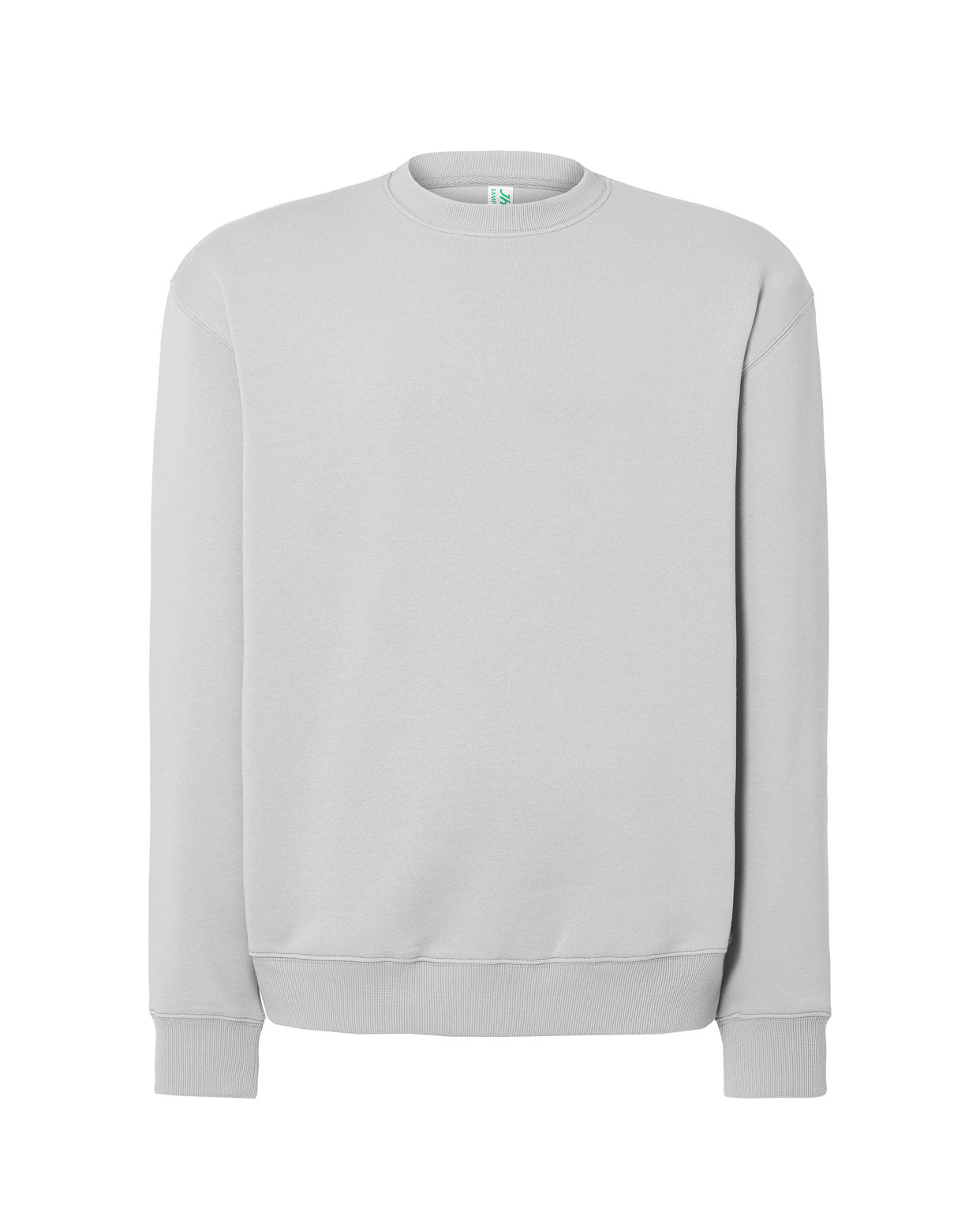 Crew Neck Sweatshirt - Silver