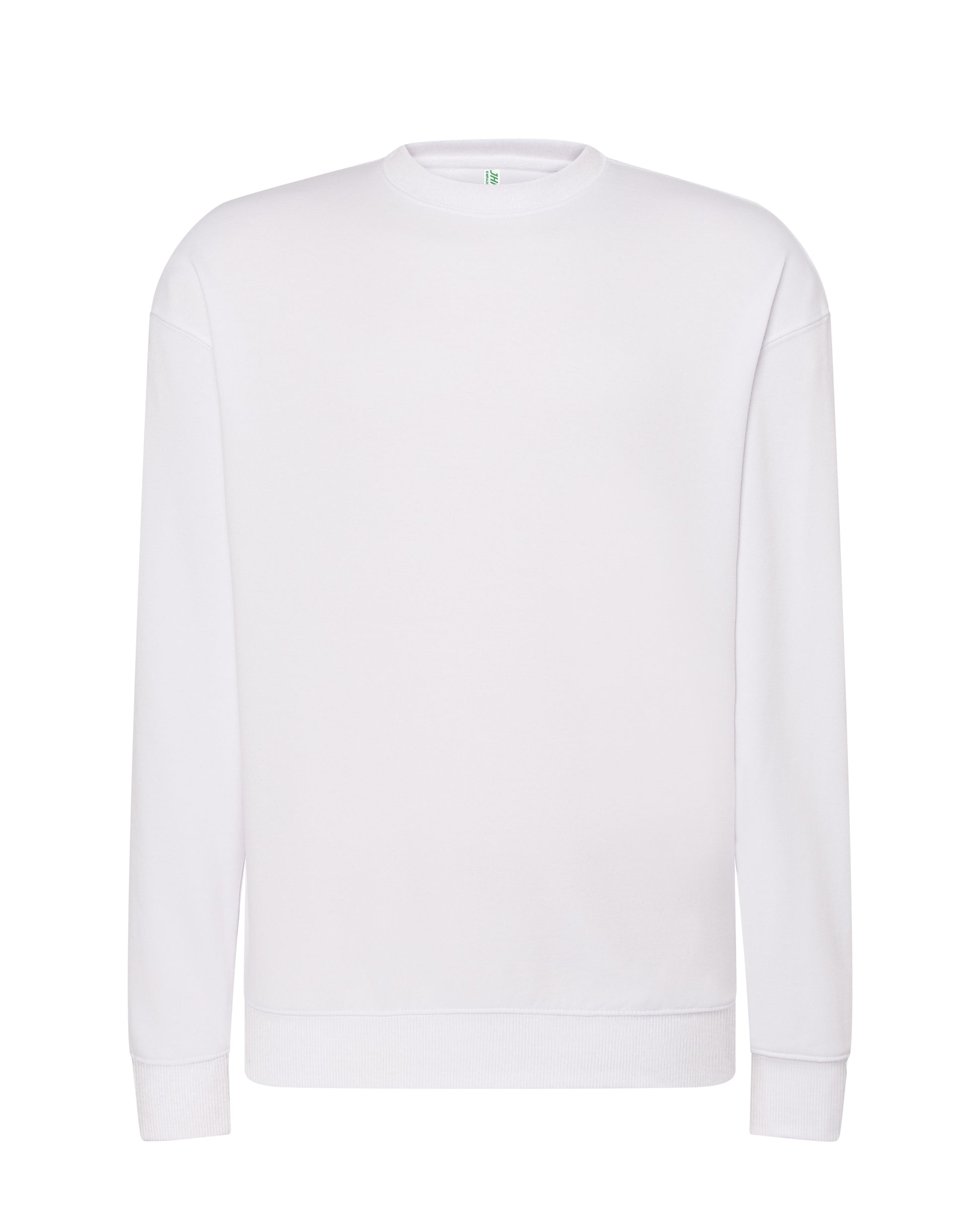 Crew Neck Sweatshirt - White