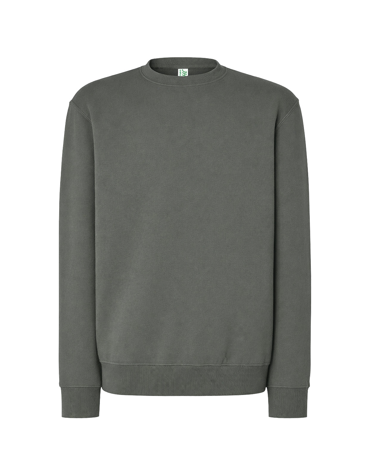 Crew Neck Sweatshirt - Zinc