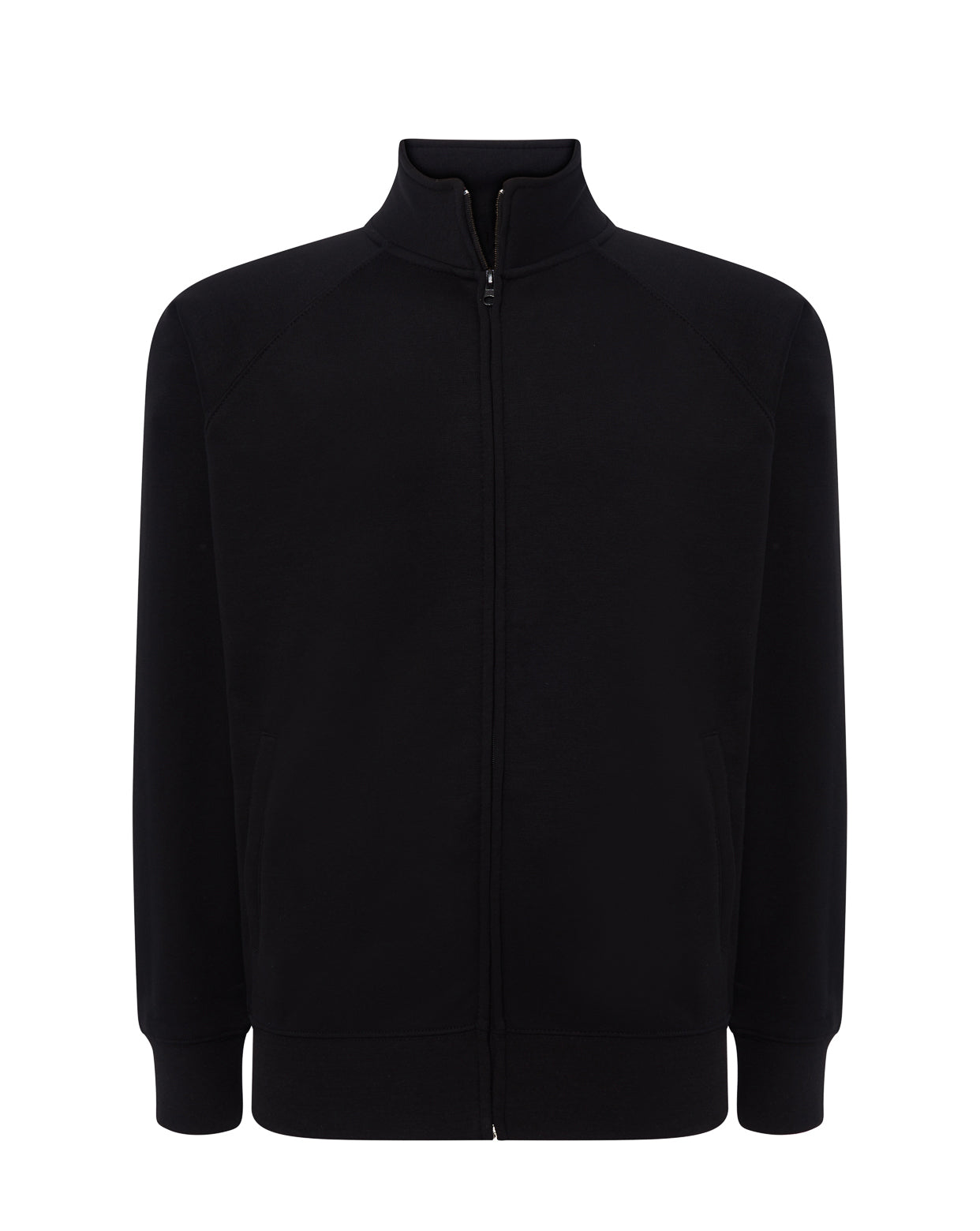 Full Zip Sweatshirt - Black