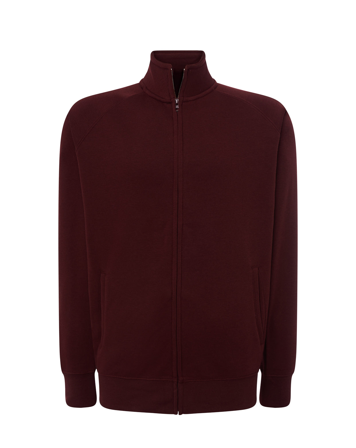 Full Zip Sweatshirt - Cardinal
