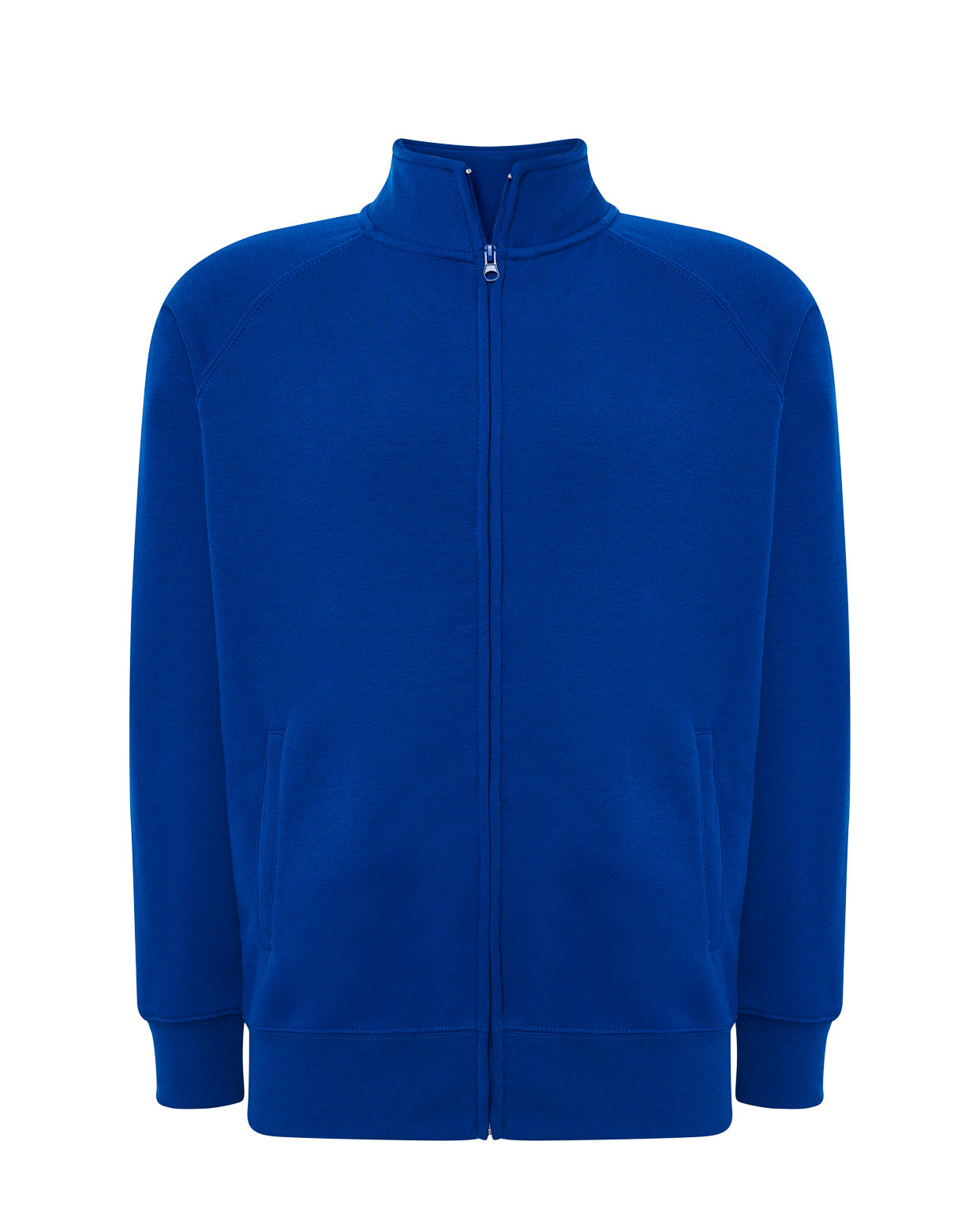 Full Zip Sweatshirt - Royal Blue