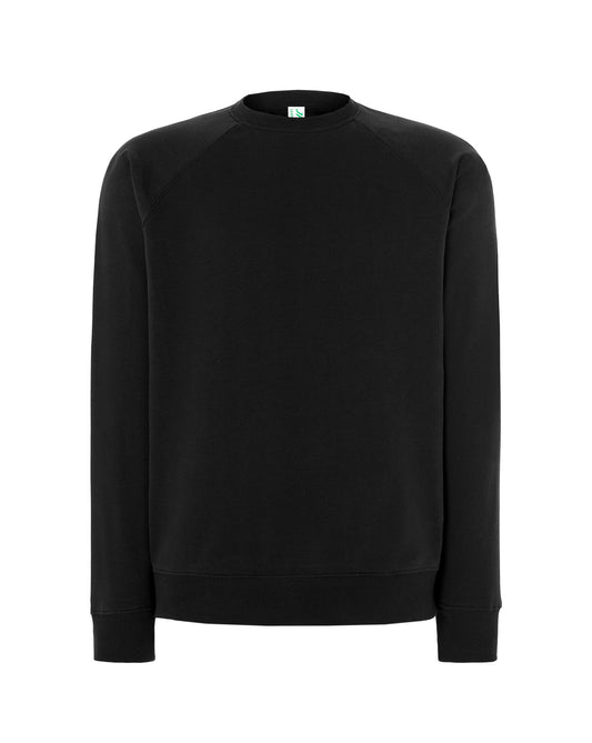 Sweatshirt Raglan Unisex - Black