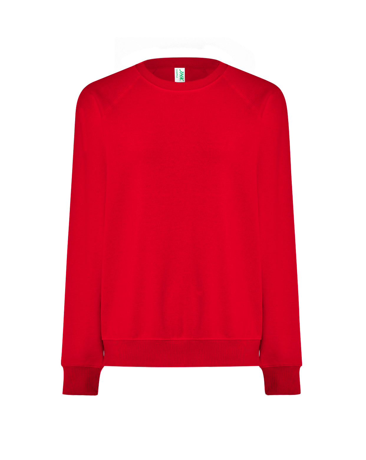 Sweatshirt Raglan Unisex - Red