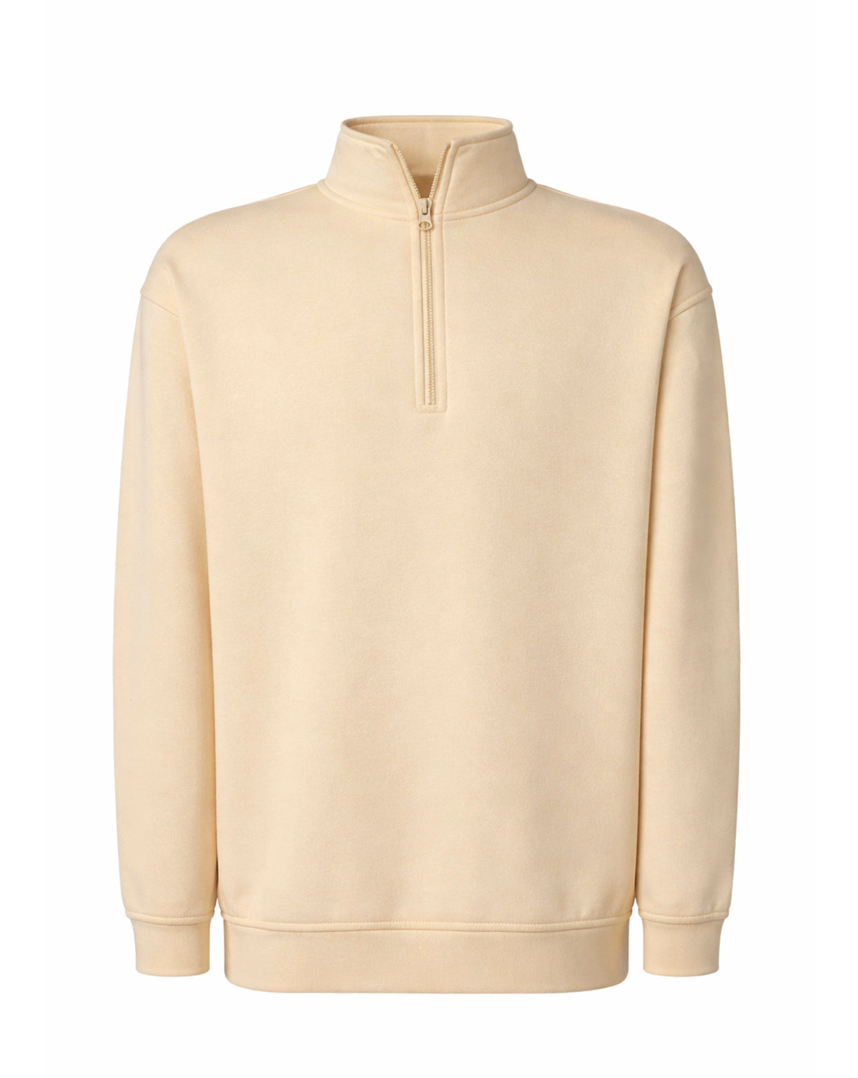 Half Zip Sweatshirt - Butter Cream