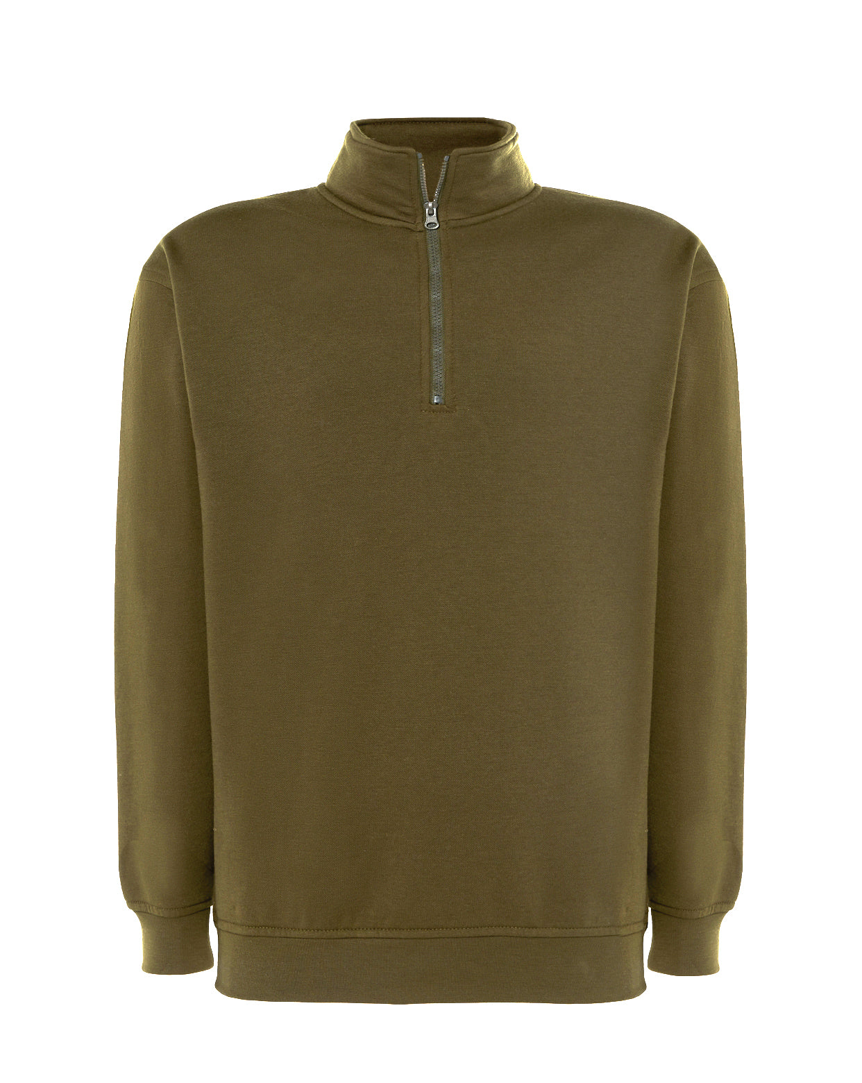 Half Zip Sweatshirt - Khaki