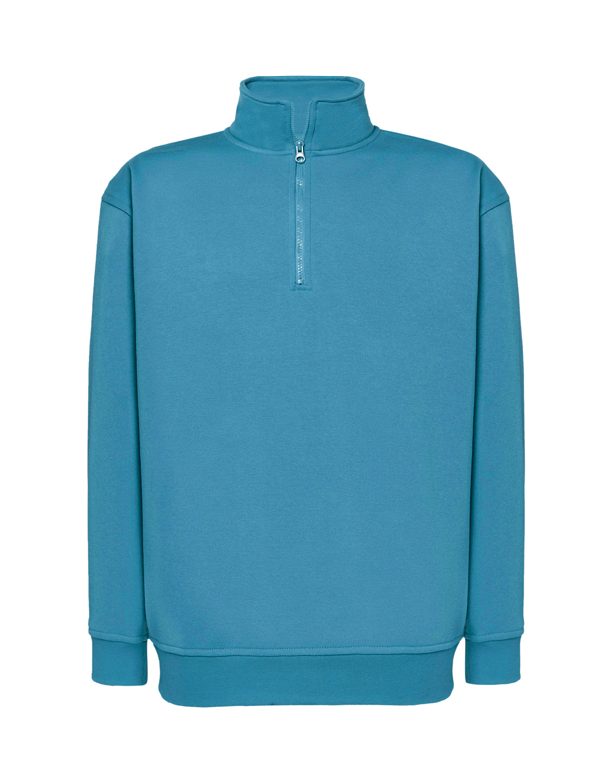 Half Zip Sweatshirt - Petrol Blue
