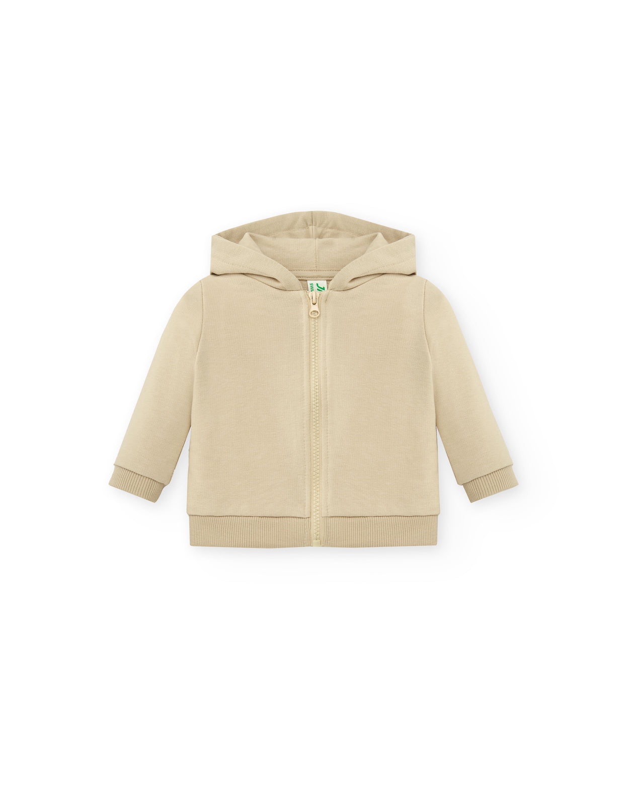Baby Hooded Sweatshirt - Butter Cream