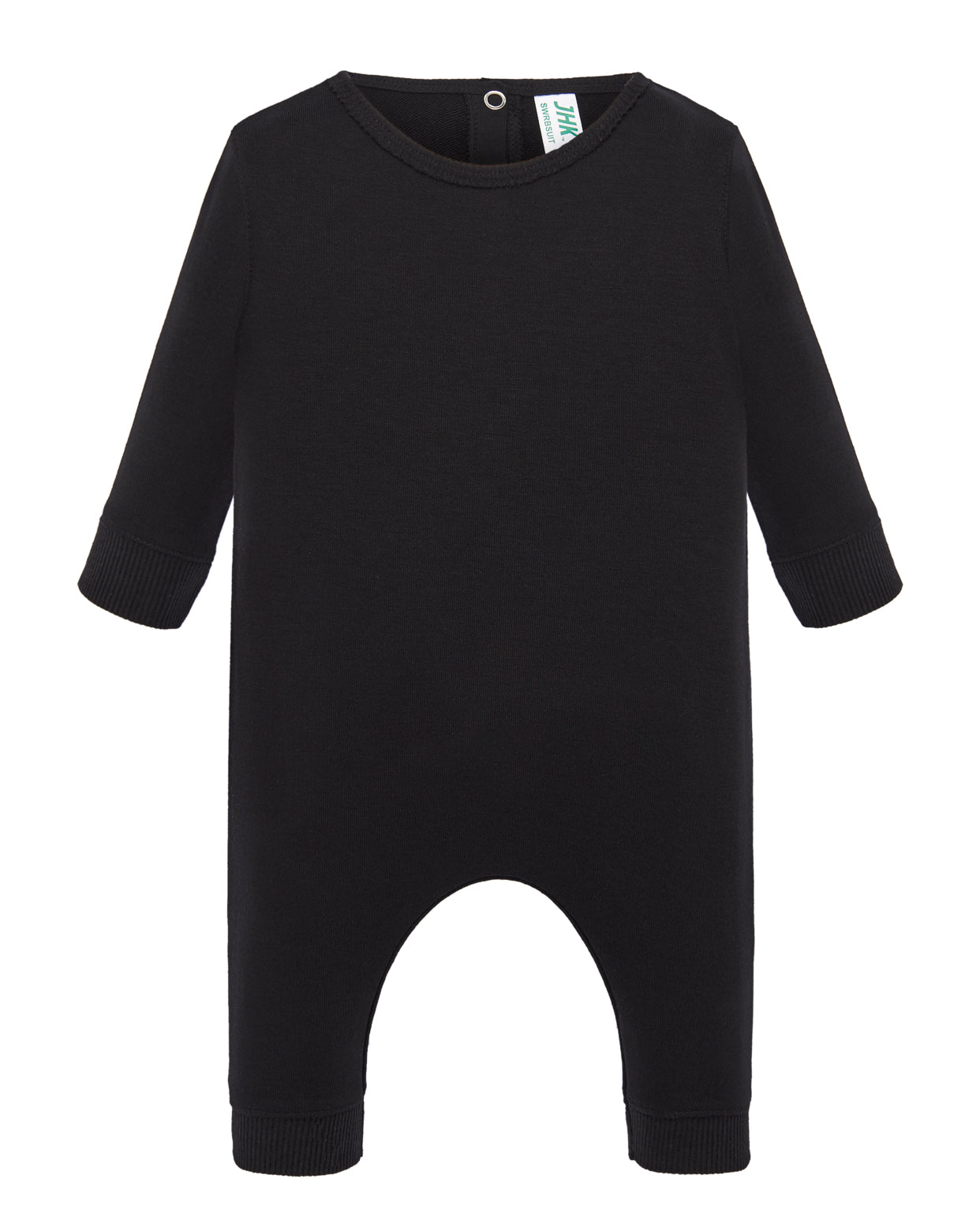 Baby Playsuit LS - Black