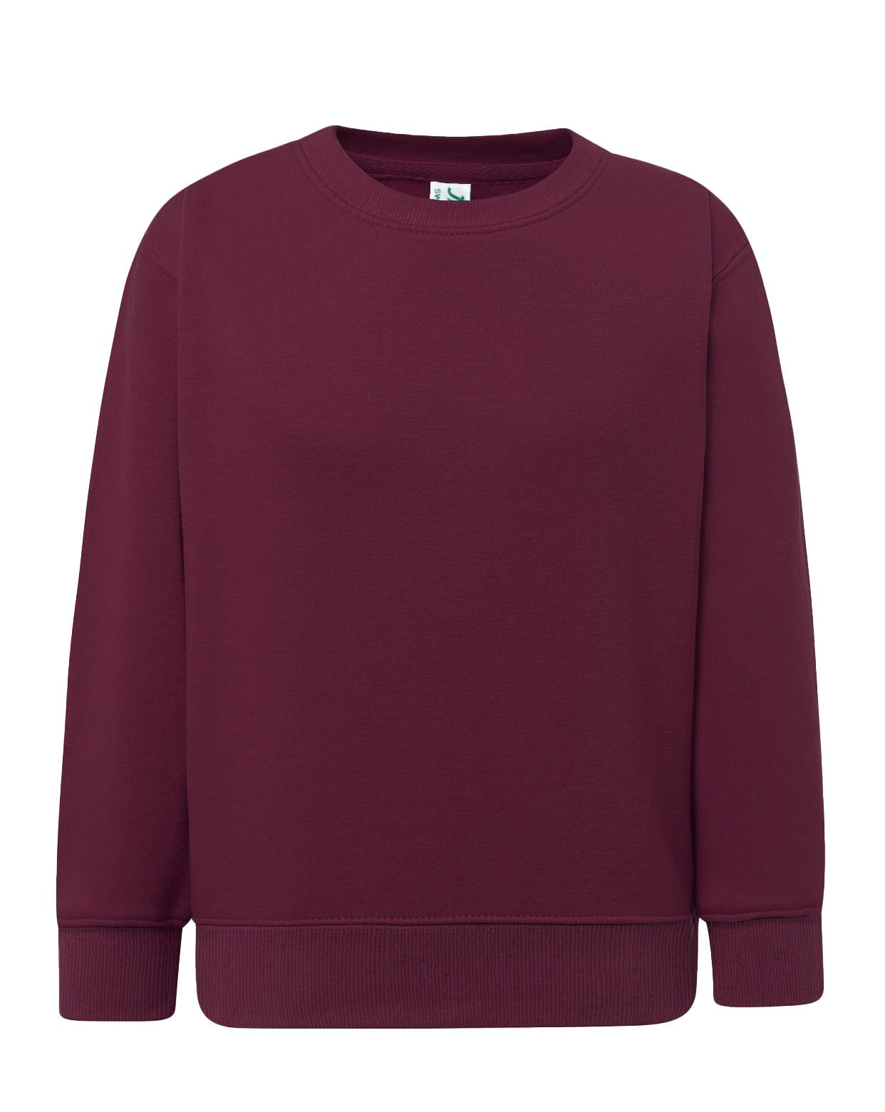 Crew Neck Sweatshirt Kid - Burgundy