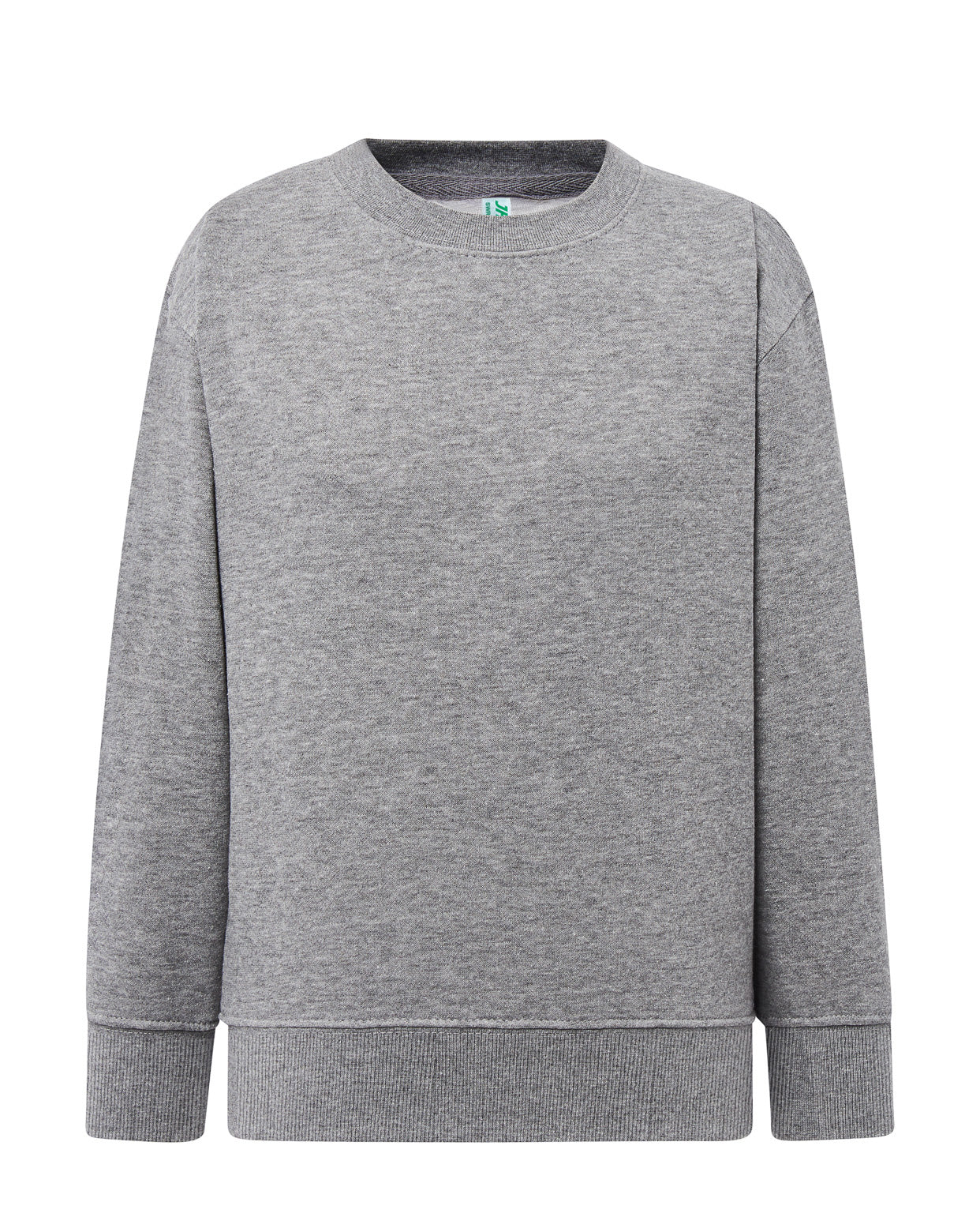 Crew Neck Sweatshirt Kid - Grey Melange