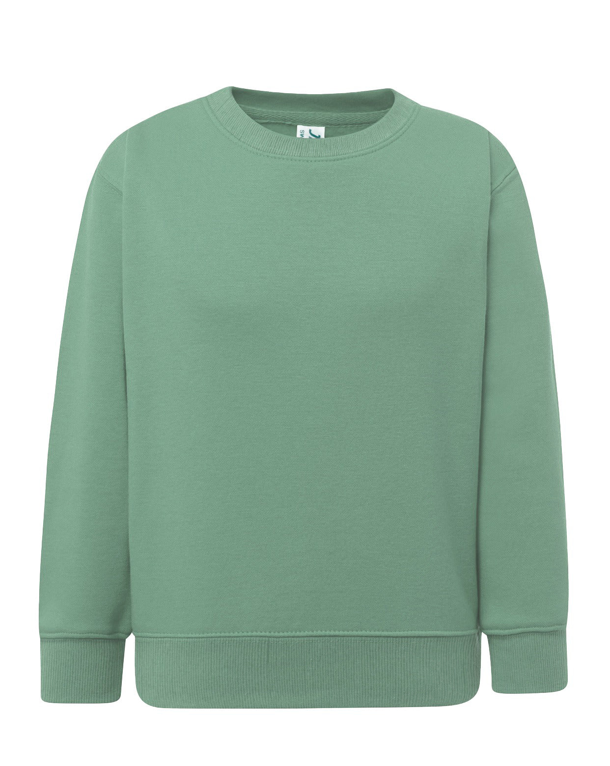 Crew Neck Sweatshirt Kid - Moss Green