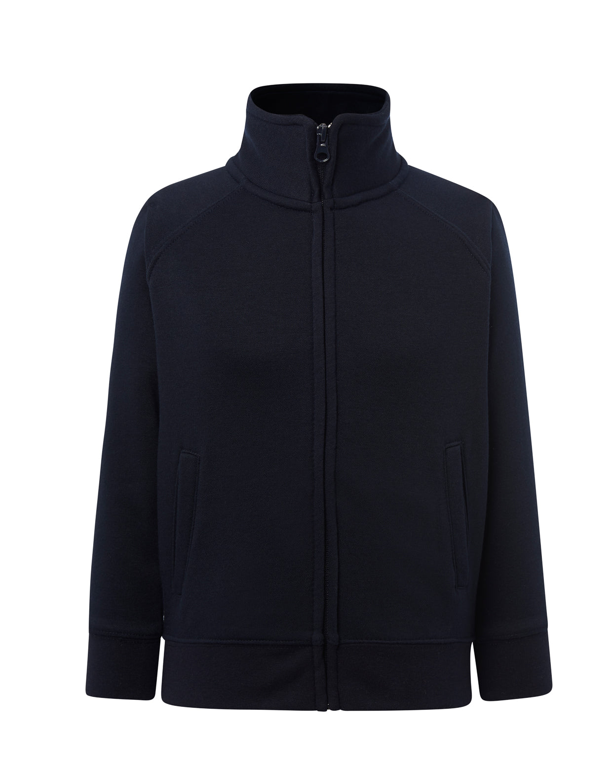Kid Full Zip Sweatshirt - Navy