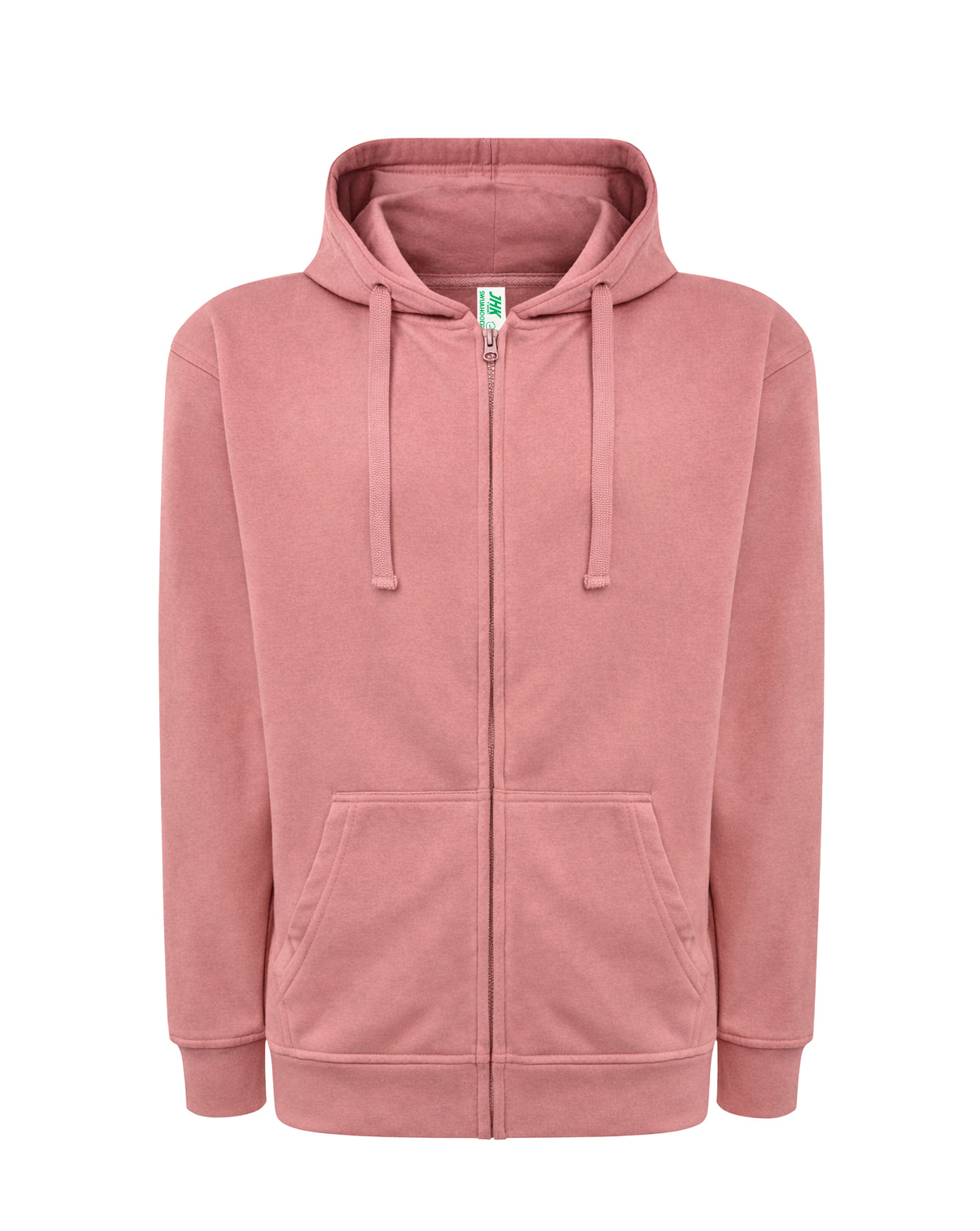 Hooded French Terry Sweatshirt - Pink Vintage
