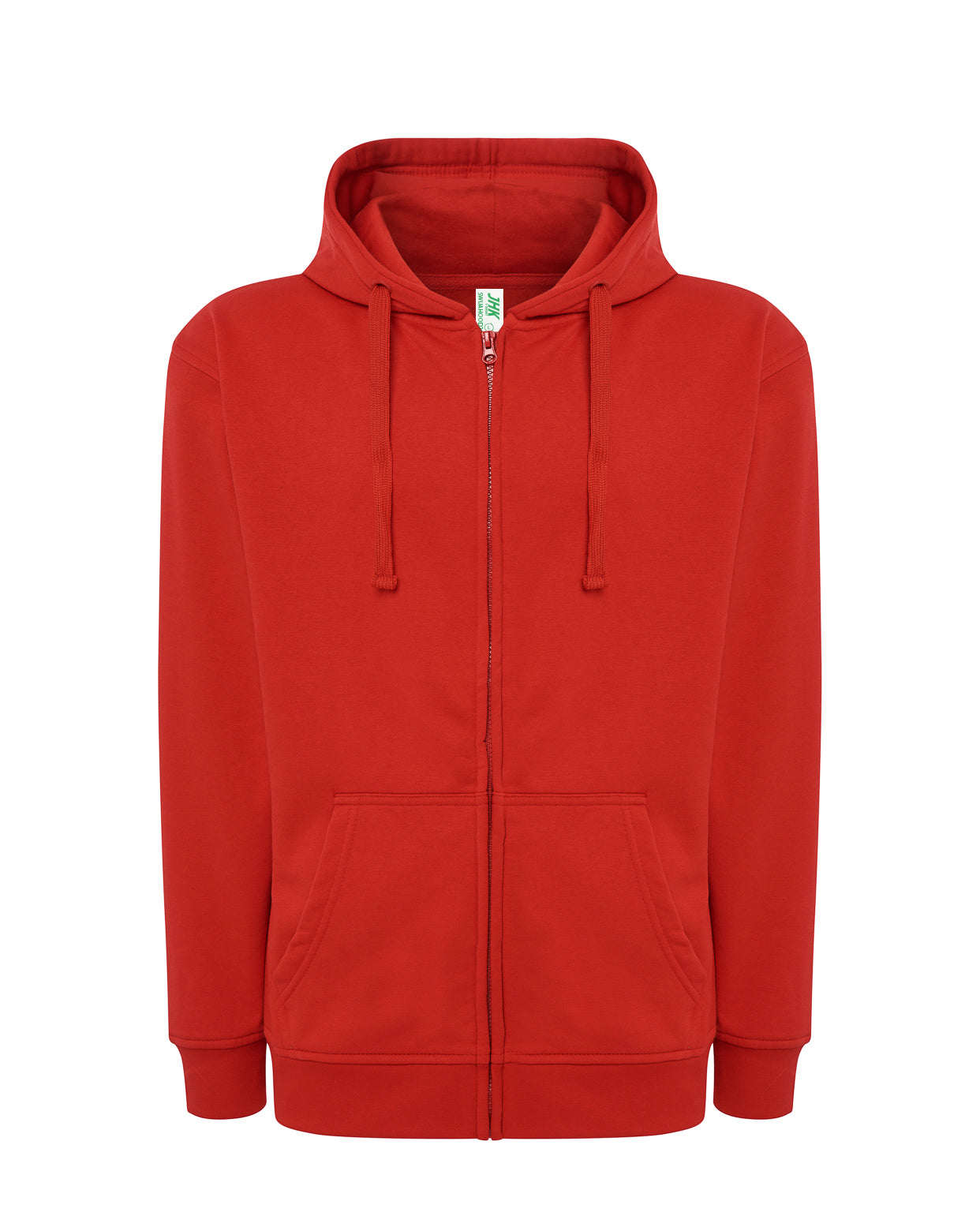 Hooded French Terry Sweatshirt - Red