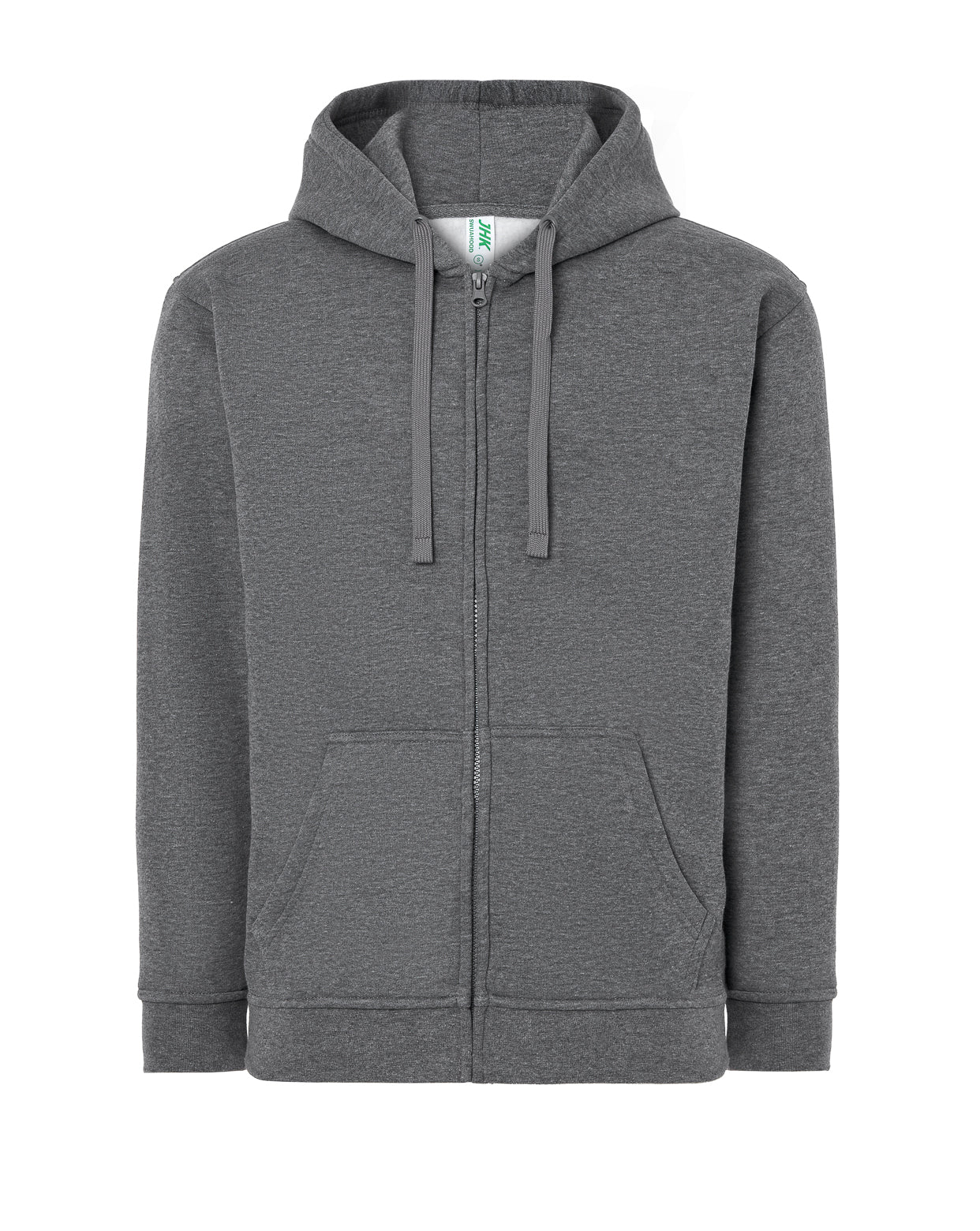 Hooded Sweatshirt - Dark Grey Melange