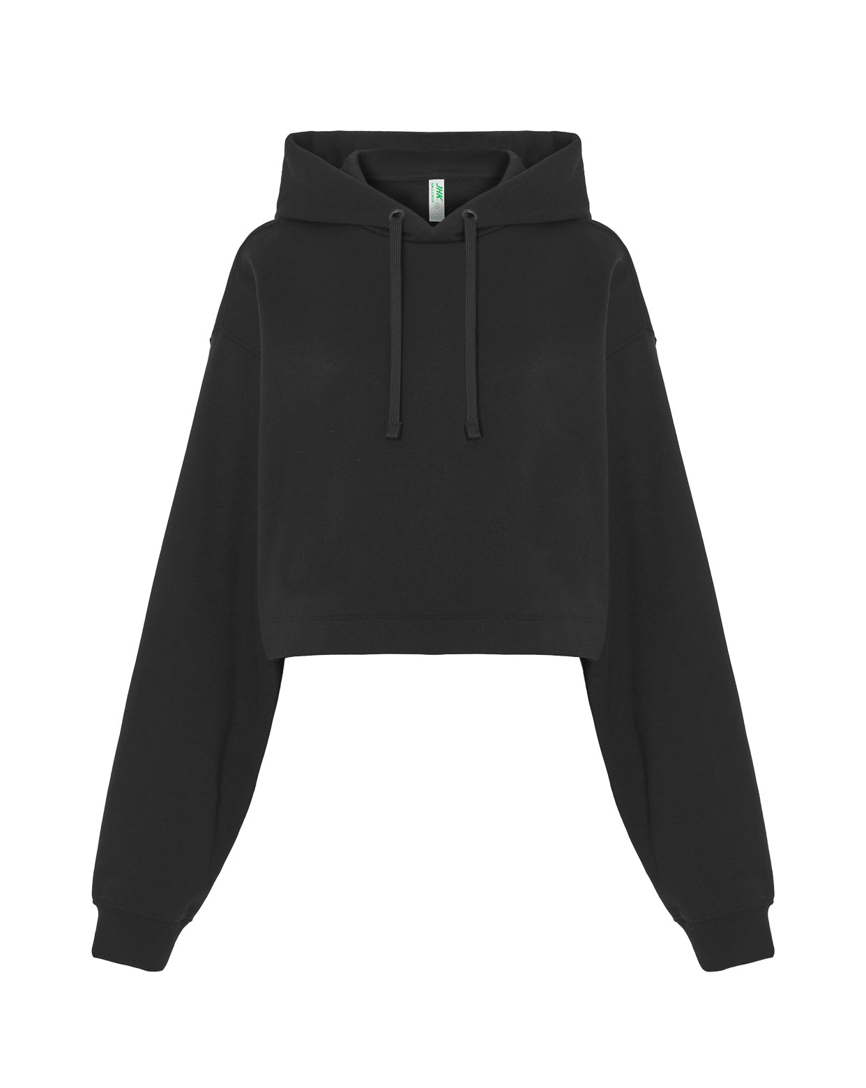 Sweatshirt Lady Cropped - Black