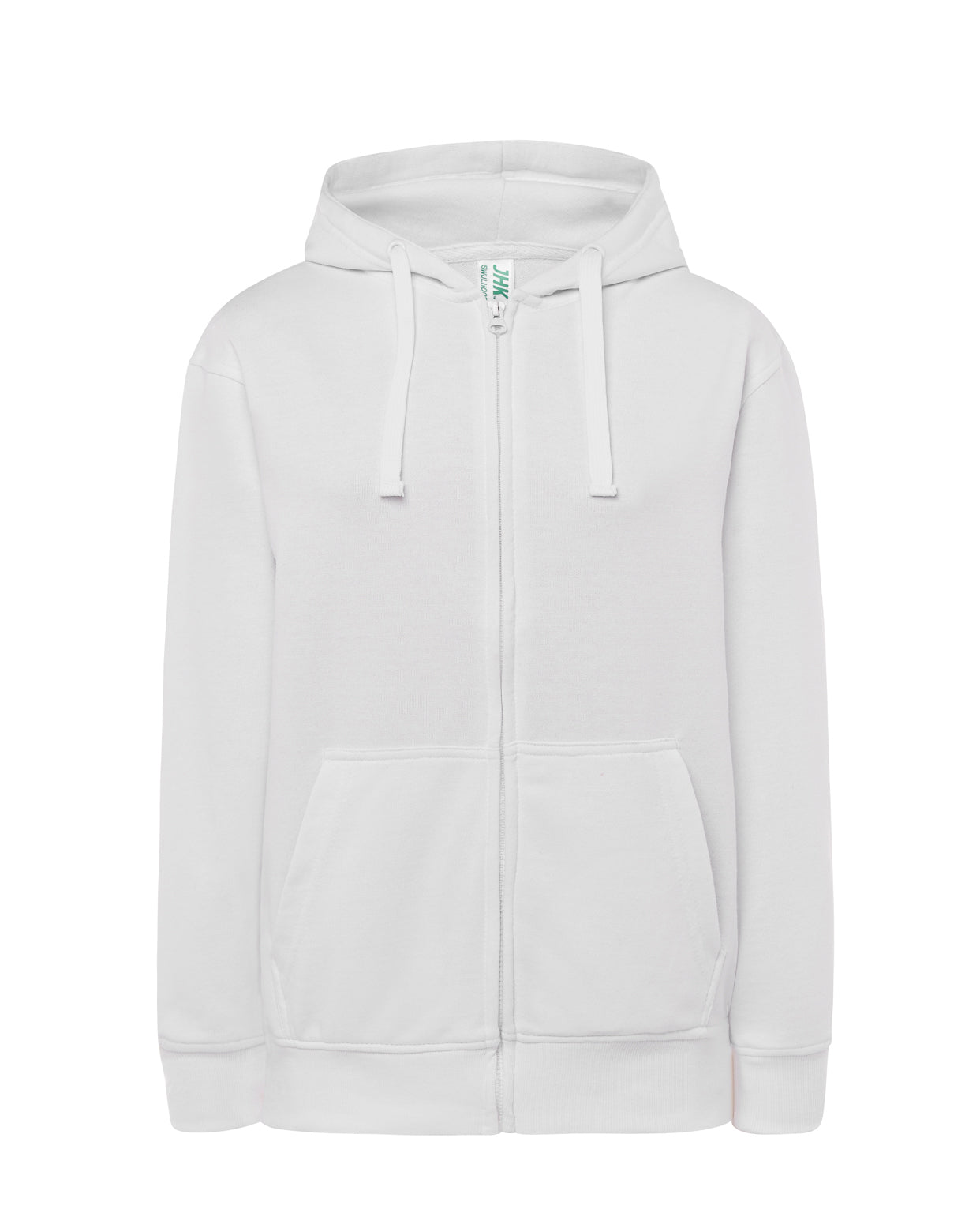 Hooded Lady French Terry Sweatshirt - White