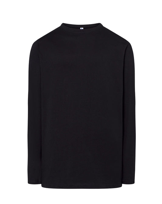 Regular LS T-Shirt/King Size - Black