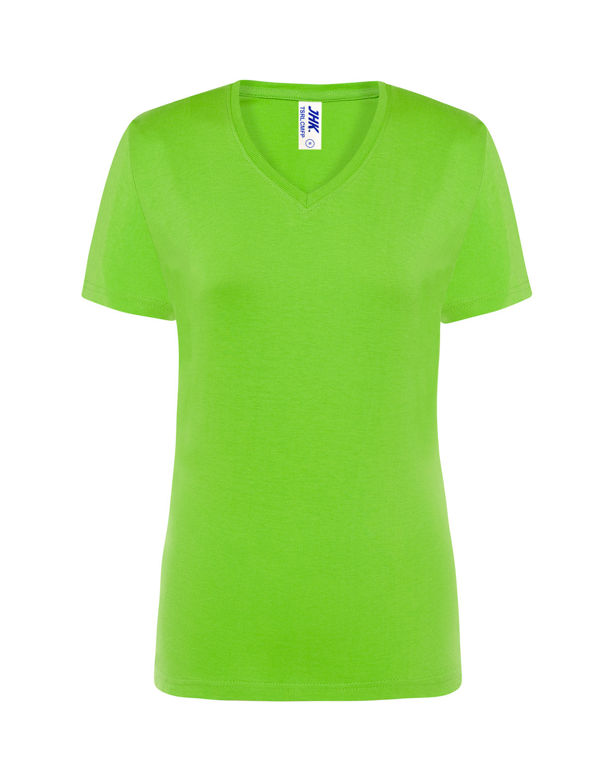 Lady Regular Comfort V-Neck - Lime