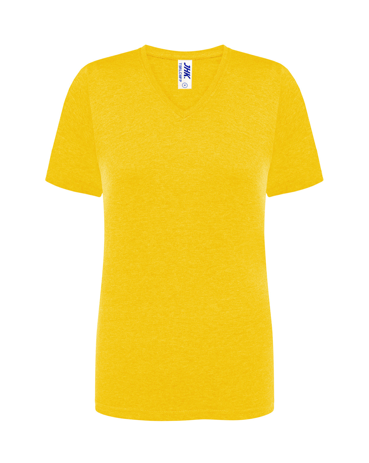 Lady Regular Comfort V-Neck - Mustard Heather