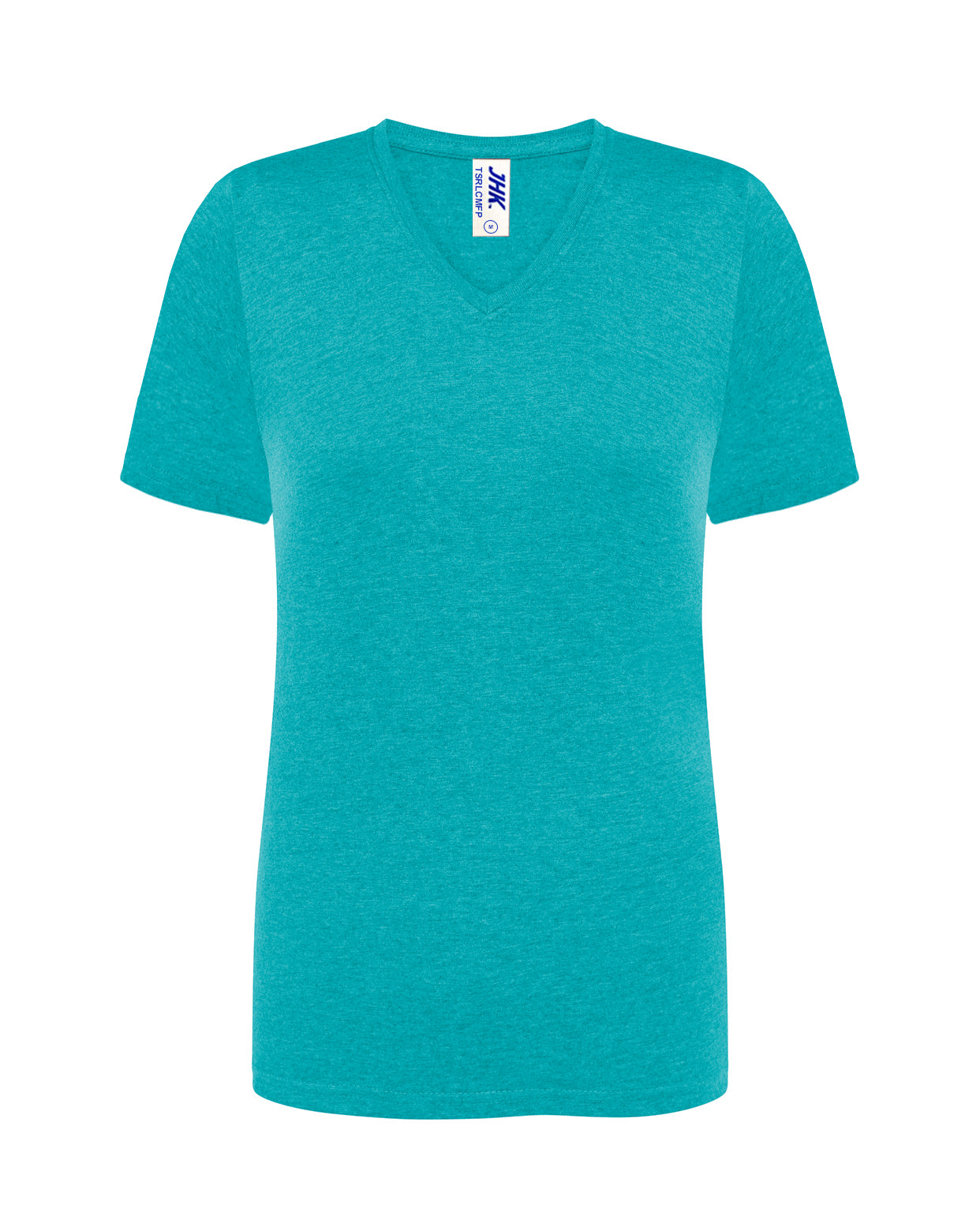 Lady Regular Comfort V-Neck - Turquoise Heather