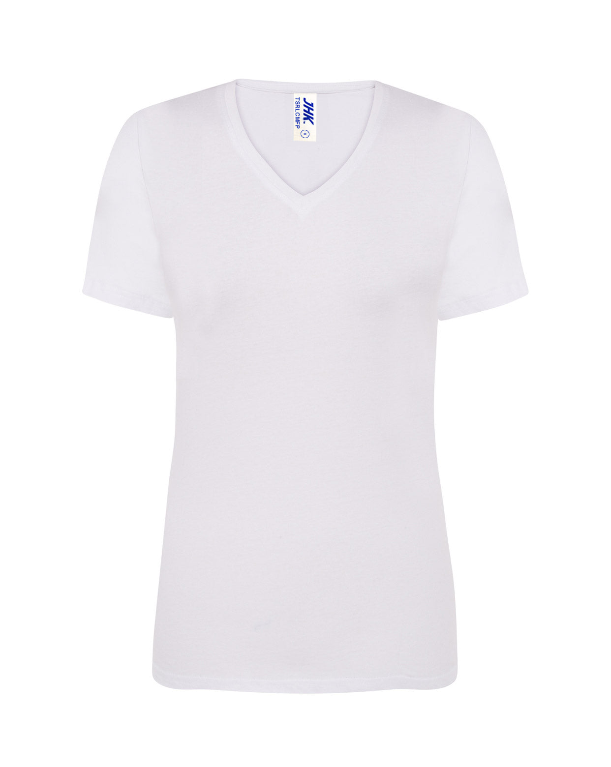 Lady Regular Comfort V-Neck - White